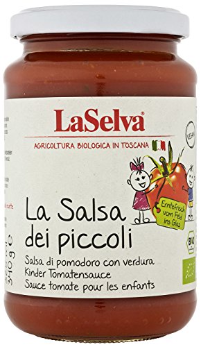 La Selva Bio Kinder Tomatensauce mit Gemüse - Salsa dei Piccoli (1 x 340 gr) von La Selva