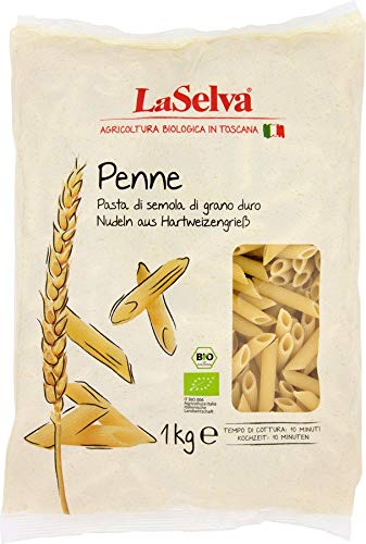 LaSelva Bio Penne aus Hartweizengrieß, 1 kg von LaSelva