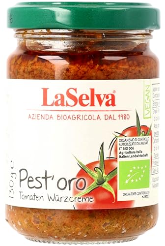 LaSelva Bio Pest´ oro, Tomaten Würzcreme, 130 g von LaSelva