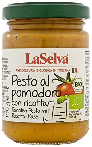 LaSelva Bio Pesto al pomodore con ricotta, Tomaten-Pesto mit Ricotta, 130 g LaSelva Bio Pesto al pomodore con ricotta, Tomaten-Pesto mit Ricotta, 130 g von LaSelva