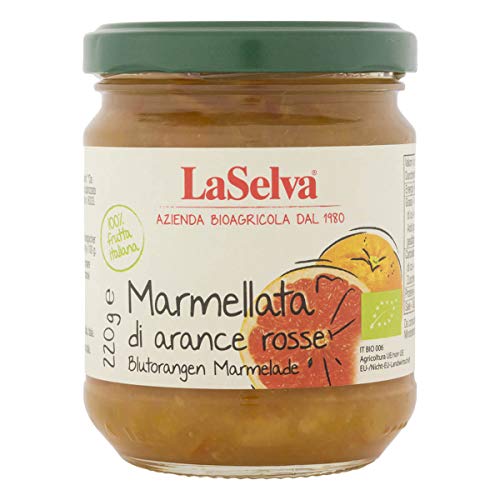 La Selva Bio Blutorangen Marmelade (6 x 220 gr) von LaSelva