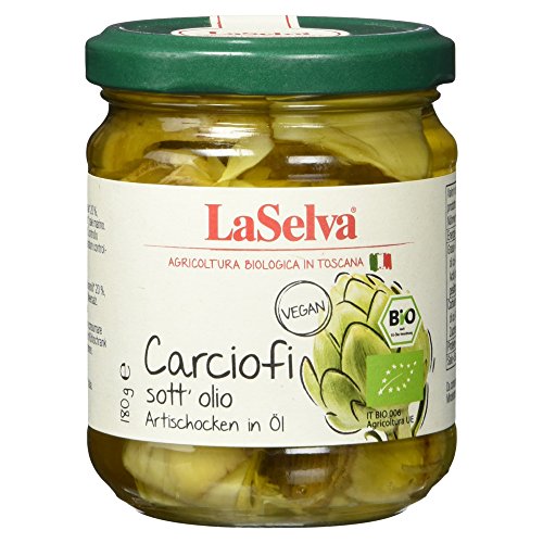 LaSelva Carciofi sott´olio - Bio Artischockenviertel in Öl, 180g LaSelva Carciofi sott´olio - Bio Artischockenviertel in Öl, 180g von LaSelva
