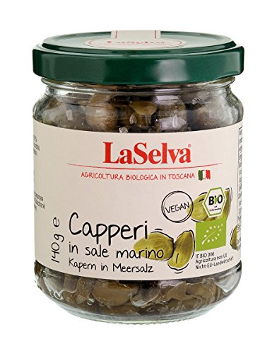 LaSelva Kapern in Meersalz, 140 g von LaSelva