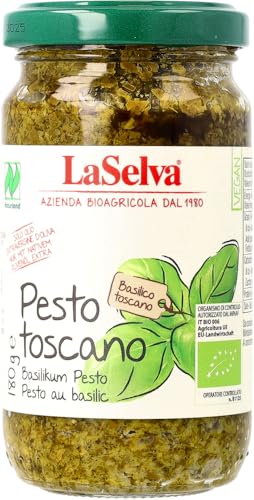 Pesto Toscano - Basilikum Würzpaste 1 x 180 gr von LaSelva
