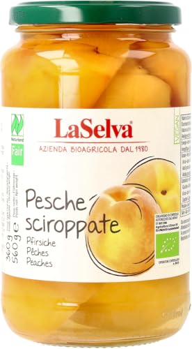 Pfirsiche in Stücken, leicht gezuckert 6 x 560 gr von LaSelva
