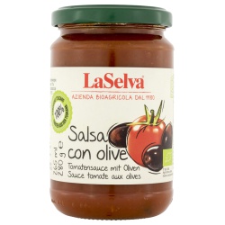 Tomatensauce mit schwarzen Oliven von LaSelva