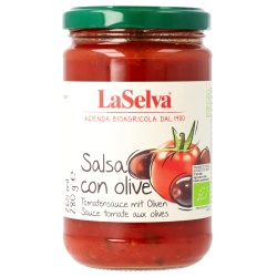 Tomatensauce mit schwarzen Oliven von LaSelva