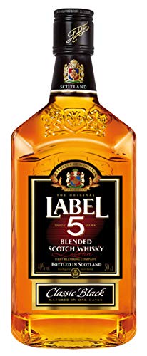 Label 5 Scotch Whisky mit 40% vol (1 x 0.5 l), 25670 von Label 5