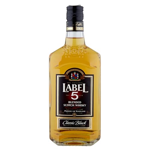 Label 5 Scotch Whisky mit 40% vol (1 x 0.5 l), 25670 von Label 5