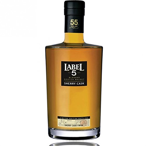 Label 5 Sherry Cask Finish Reserve 55 Blended Scotch Whisky 0,7 Liter von Label 5