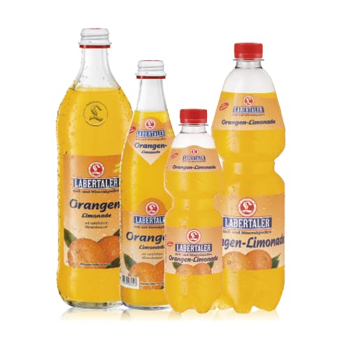 Labertaler Limonade Orange - Mehrweg - 12x0,7l mit Träger von Labertaler