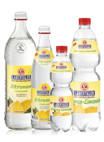 Labertaler Limonade Zitrone - Mehrweg - 12x0,7l mit Träger von Labertaler