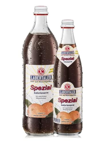 Labertaler Spezial kalorienarm // Cola-Mix - Mehrweg - 12x0,7l mit Träger von Labertaler