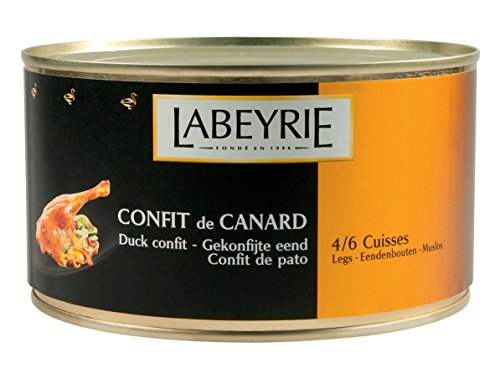 Labeyrie Confit de Canard 4 bis 6 Entenkeulen Enten-Confit 1280g von rusepin