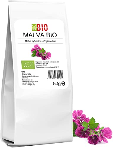 Mallow Flowers and Leaves Organic 50 g - Relaxing Digestive Herbal Tea - LaborBio Mallow Flowers and Leaves Organic 50 g - Relaxing Digestive Herbal Tea - LaborBio von Laborbio