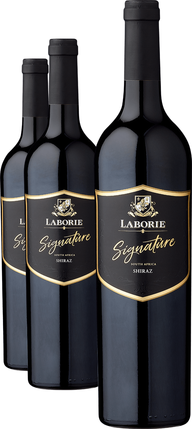 2+1-PAKET Laborie »Signature« Shiraz 2021 von Laborie