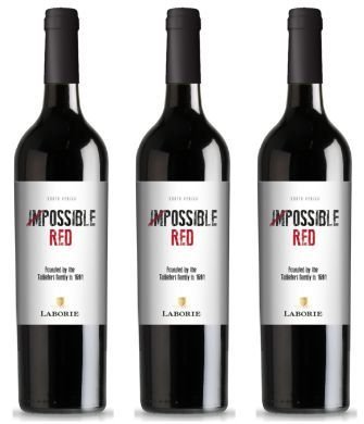 Laborie 2017 Impossible Red Rotwein 3x 0,75 L von Laborie