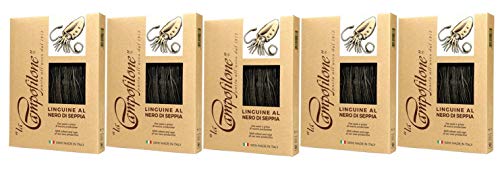 Campofilone 250g, Linguine nero 5 x 250 g von Lacampofilone