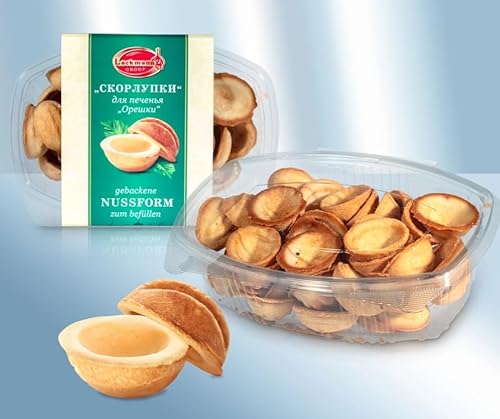 Lackmann Süßgebäck "Nüsschen", ohne Füllung 250g von Lackmann