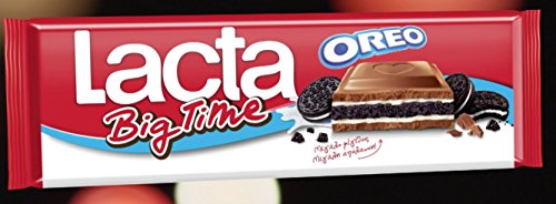 Lacta Big Time Oreo – griechische Schokolade, 320 g von Lacta