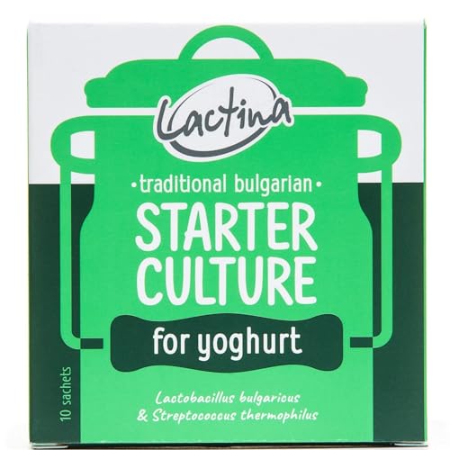 Bulgarisches Joghurtferment Starterkulturen für 10 Liter Naturjoghurt zum Selber Machen Naturale Joghurtkulturen Lactobacillus Bulgaricus Bulgarisches Joghurtferment Starterkulturen für 10 Liter Naturjoghurt zum Selber Machen Naturale Joghurtkulturen Lactobacillus Bulgaricus von Lactina
