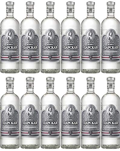 Vodka Ladoga Zarskaja Original 0,7L SPARSETS russischer Wodka (12) von Ladoga