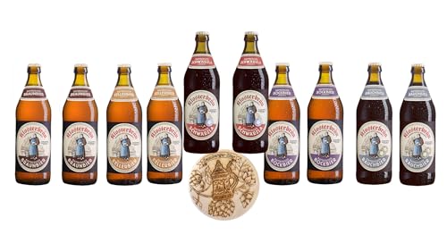 10er Klosterbräu Bamberger Bierpaket inkl.Biergartendeckel von Lädla Juice