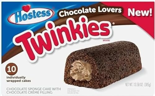 Hostess Twinkies Schokoladenliebhaber 10er Packung, 385g von Lädla Juice