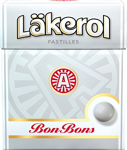 Läkerol BonBons - Lakerol BonBons - Original Schwedisch Zucker Pfefferminze Pastillen Box 25g von LÄKEROL