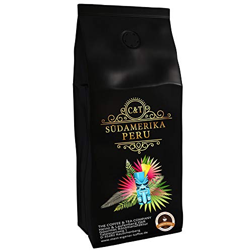 Kaffeespezialität Aus Südamerika - Kaffee Aus Peru - Eine Spezialität Südamerikas (Ganze Bohne,1000g) - Länderkaffee - Spitzenkaffee - Säurearm - Schonend Und Frisch Geröstet von Länderkaffees / Raritäten