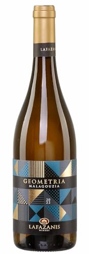 Malagousia Geometria trockener Weißwein 0,75l | Hochwertiger Weißwein aus Griechenland | 100% Malagousia/Malagouzia | Lafazanis Winery Malagousia Geometria trockener Weißwein 0,75l | Hochwertiger Weißwein aus Griechenland | 100% Malagousia/Malagouzia | Lafazanis Winery von Lafazanis