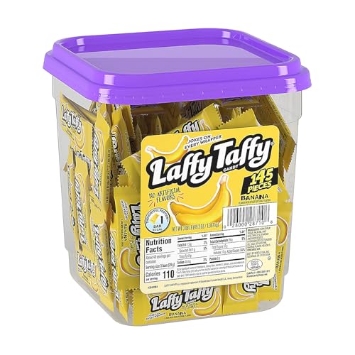 Willy Wonka Laffy Taffy Chews Banana 145er Willy Wonka Laffy Taffy Chews Banana 145er von Laffy Taffy