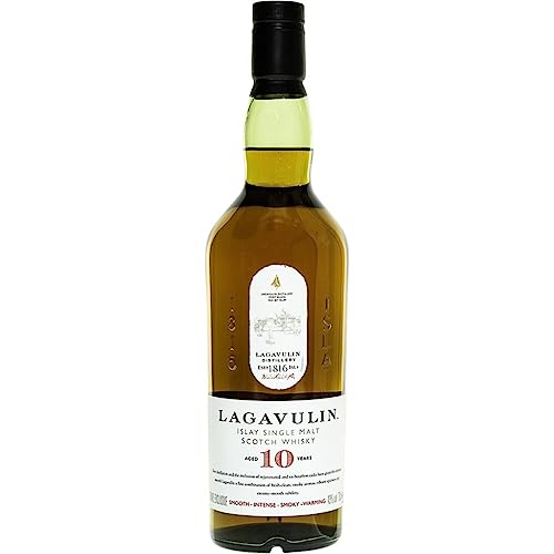 Lagavulin 10 Years Old Single Malt Whisky 43% Volume 0,7l in Geschenkbox Whisky von Lagavulin