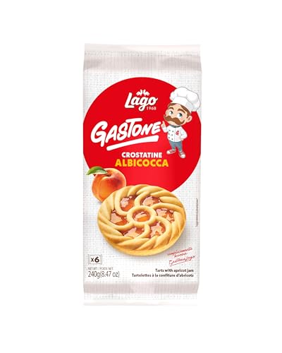 Le crostatine alle 'albicocca Pacco Da 6 – Apricot Tartelettes 6 PCS 8.47oz Made in Italien von LAGO