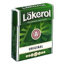 Lakerol Sugar & Calorie Free ORIGINAL Herb Menthol Pastilles by Lakerol von Lakerol