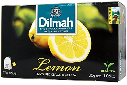 Dilmah - Lemon, aromatisierter Schwarztee von Lakpura