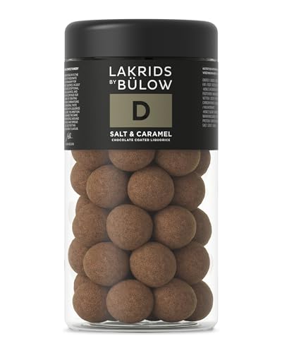 LAKRIDS BY BÜLOW - D - Salt & Caramel - 295g - Dänische Gourmet Lakritz-Kugeln - Süßer Lakritzkern umhüllt von Karamell-Schokolade & Meersalz LAKRIDS BY BÜLOW - D - Salt & Caramel - 295g - Dänische Gourmet Lakritz-Kugeln - Süßer Lakritzkern umhüllt von Karamell-Schokolade & Meersalz von LAKRIDS BY BÜLOW
