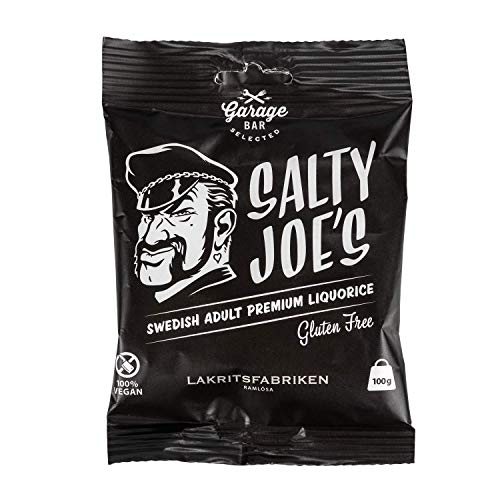 Lakritsfabriken - Salty Joe`s Erwachsenenlakritz vegan 100g Lakritsfabriken - Salty Joe`s Erwachsenenlakritz vegan 100g von Lakritsfabriken Ramlösa