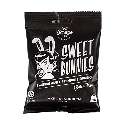 Lakritsfabriken - Sweet Bunnies Erwachsenenlakritz 100g von Lakritsfabriken Ramlösa