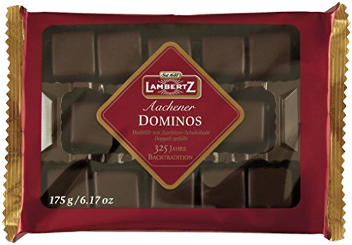 Lambertz Dominos Zartbitter, 23er Pack (23 x 175 g) von Lambertz