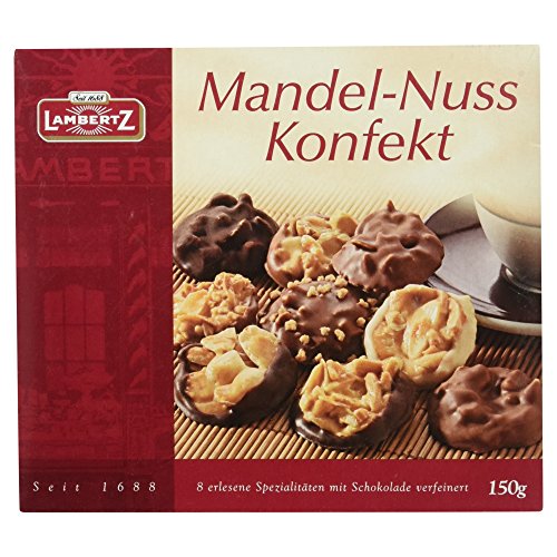 Lambertz Mandel-Nuss-Konfekt, 6er Pack (6 x 150 g) von Lambertz