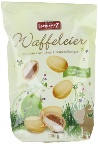 Lambertz Waffeleier unschokoliert, 12er Pack (12 x 200 g) von Lambertz