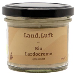 Lardocreme, geräuchert von Land.Luft