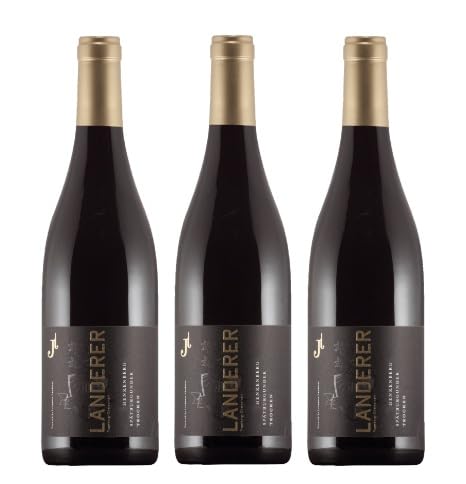 3x 0,75l - 2021er - Landerer - Oberrotweiler Henkenberg - Spätburgunder - Qualitätswein Baden - Deutschland - Rotwein trocken von Landerer