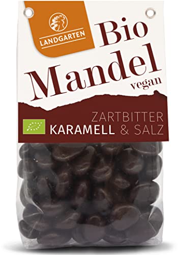 Landgarten Bio Mandeln geröstet ZB Karamell 170g (6 x 170 gr) von Landgarten