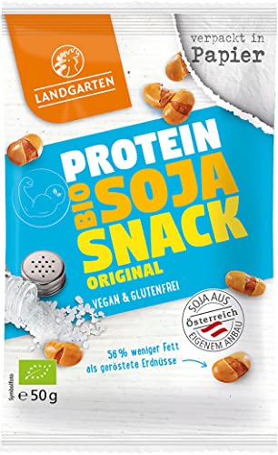 Landgarten Bio Soja Snack Original (2 x 50 gr) von Landgarten