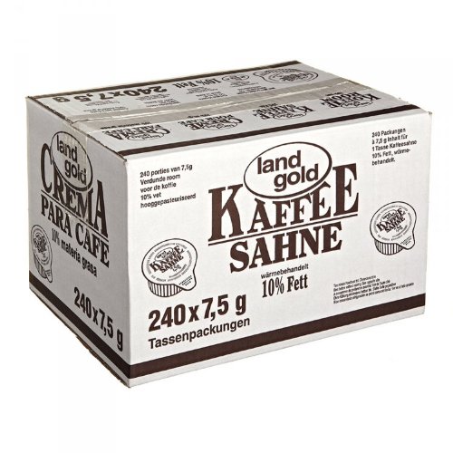 Land Gold Kaffee Sahne 10% Fett 1,8kg von Landgold Milch