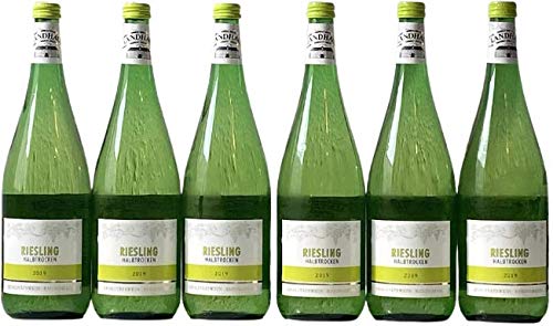 Landhaus Riesling Halbtrocken Qualitätswein (6 x 1,0 l) von Landhaus