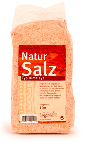Landkaufhaus Mayer Natursalz Typ Himalaya (Salt Range Pakistan) fein, 1er Pack (1 x 1 kg) von Landkaufhaus Mayer