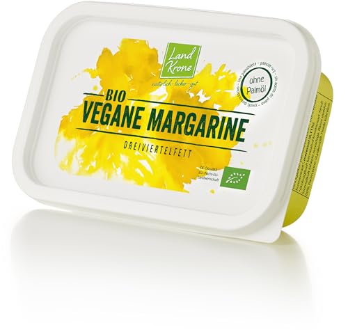 Landkrone Bio Vegane Margarine - Dreiviertelfettmargarine (6 x 250 gr) von Landkrone
